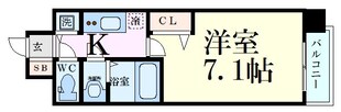 プレサンス野田阪神駅前ザ・ファーストの物件間取画像